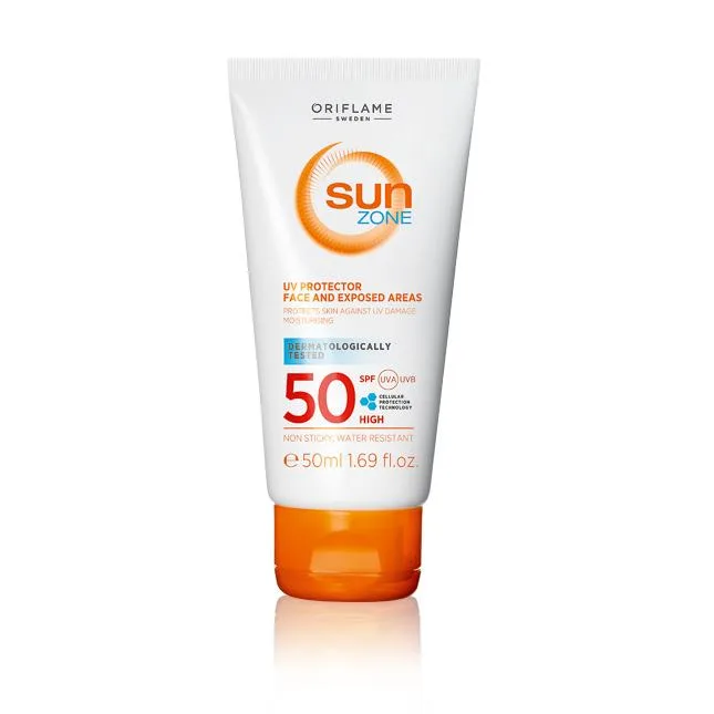 Солнцезащитный крем для лица SPF 50 Sun Zone [Сан Зоун]