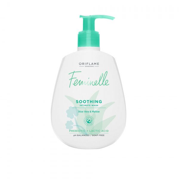 Успокаивающий гель для интимной гигиены Feminelle
