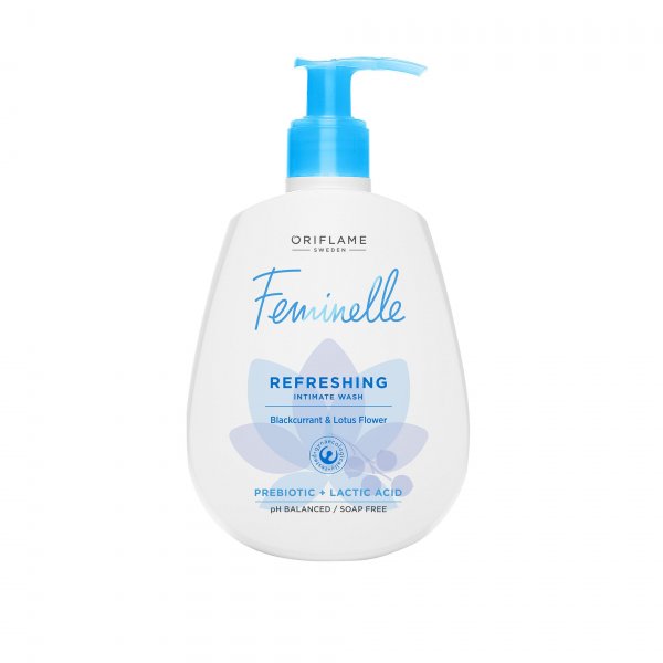 Освежающий гель для интимной гигиены Feminelle