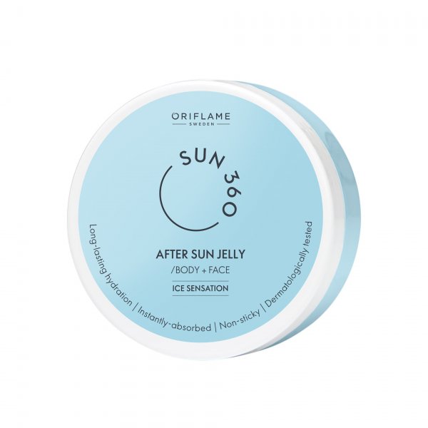 Желе для лица и тела после загара Oriflame Sun 360