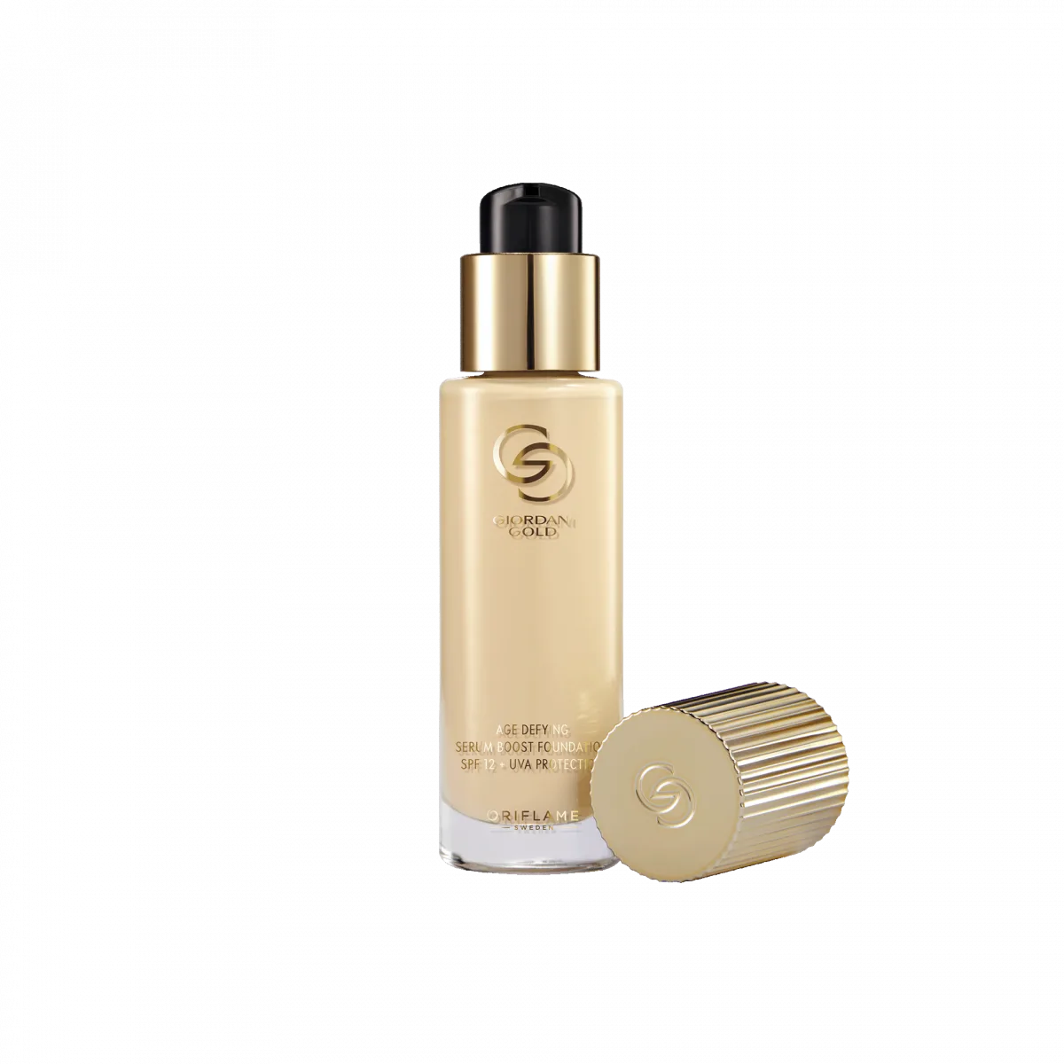 Антивозрастная тональная основа с пребиотической сывороткой Giordani Gold