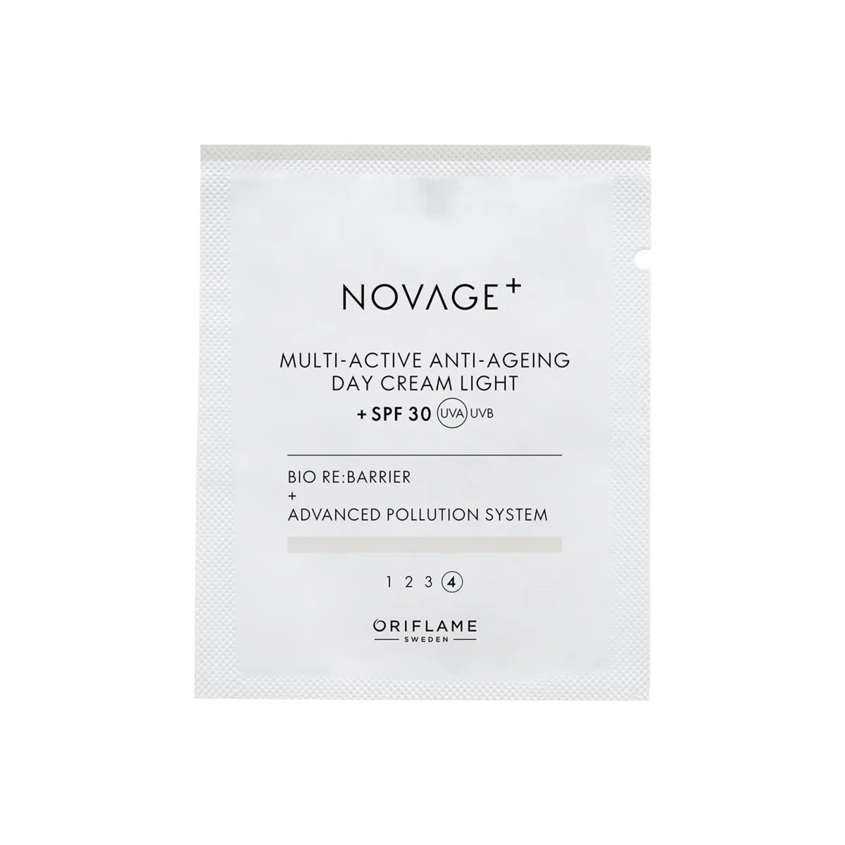Лёгкий мультиактивный дневной крем Novage+ SPF 30 (пробник)