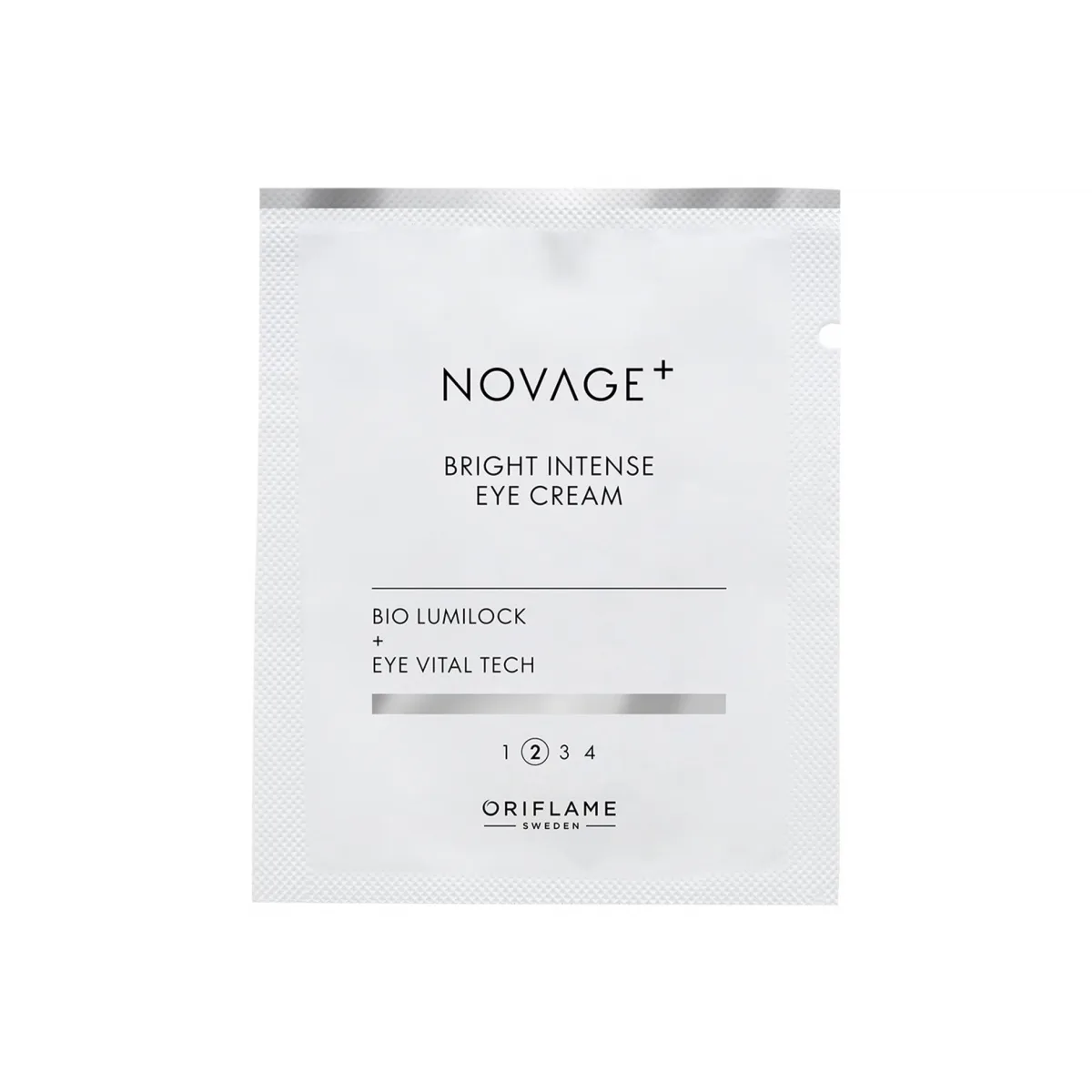 Крем для кожи вокруг глаз против пигментации Novage+ Bright Intense (пробник)