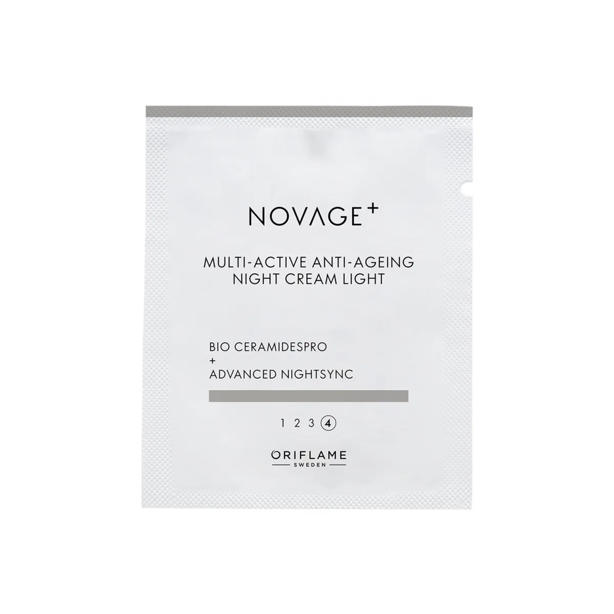 Лёгкий мультиактивный ночной крем Novage+ (пробник)