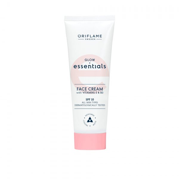 Выравнивающий крем для лица SPF 10 Glow Essentials [Глоу Исэншэлс]
