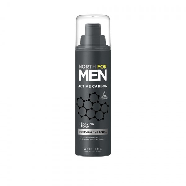 Пена для бритья с углём North for Men [Норс фо Мэн]