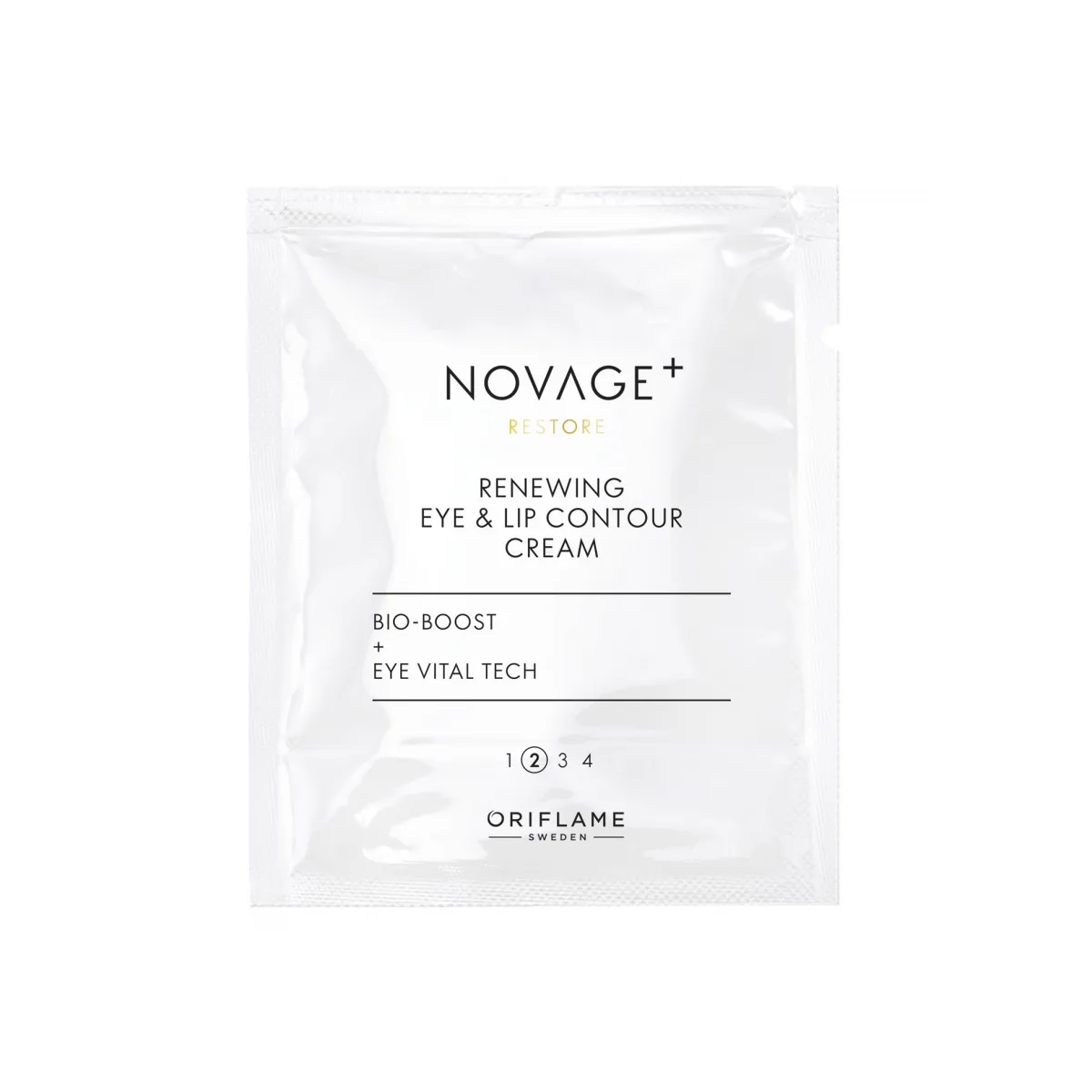 Омолаживающий крем для контура глаз и губ Novage+ Restore (пробник)