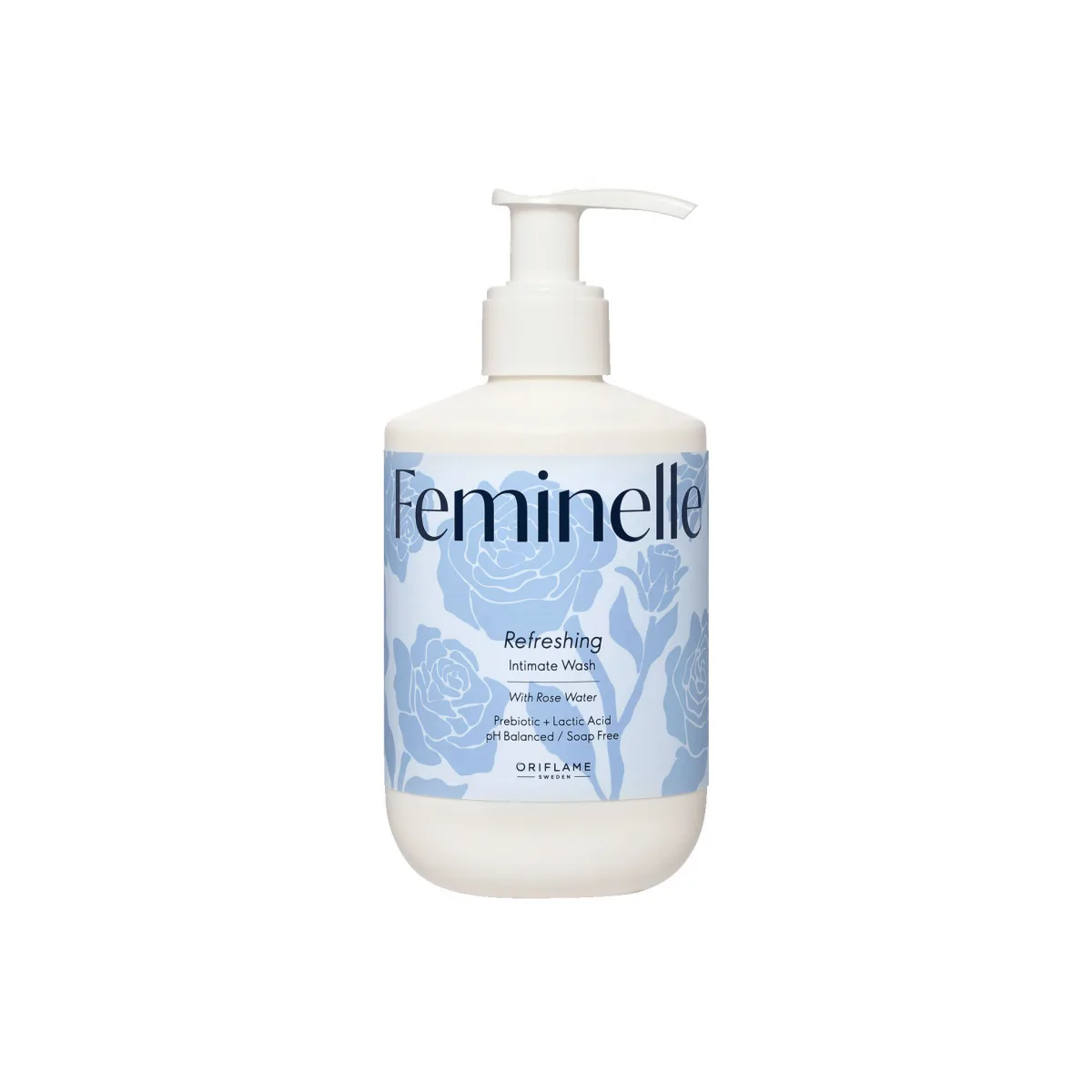 Освежающий гель для интимной гигиены с розовой водой Feminelle