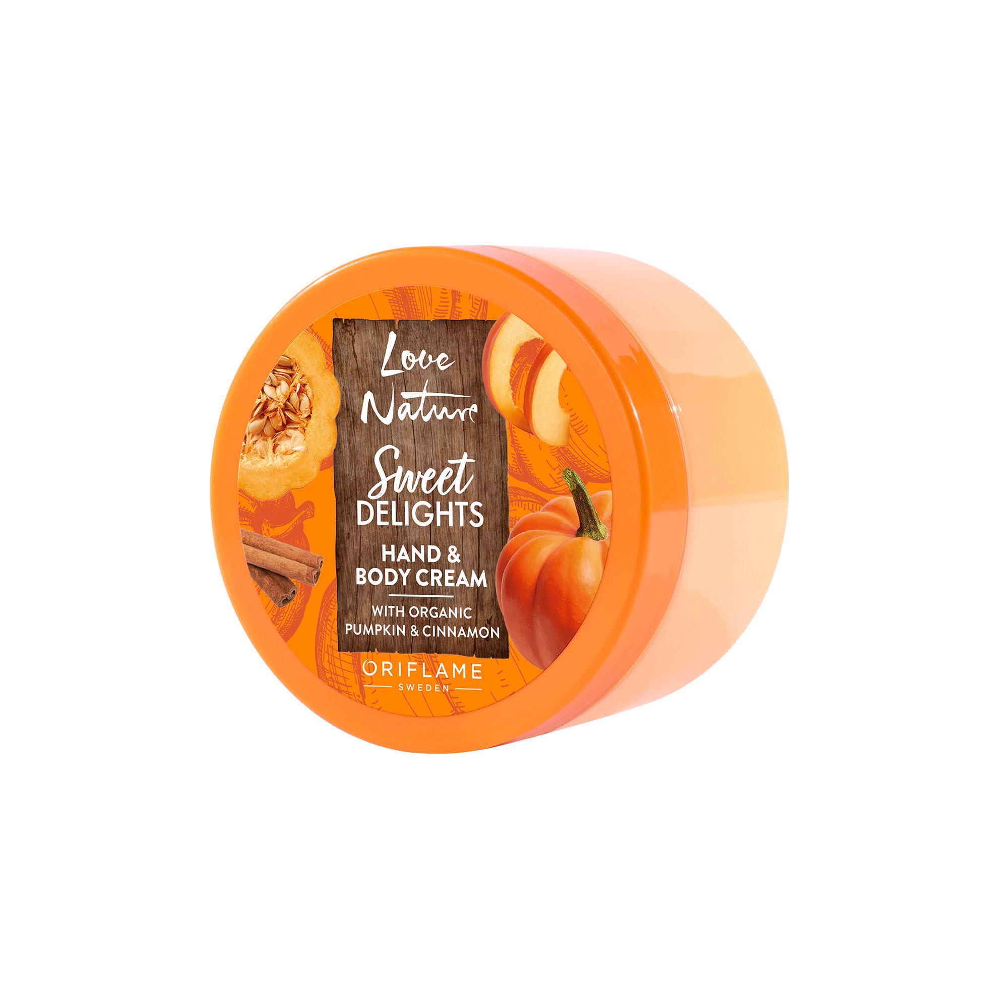 47275 Крем для рук и тела с органической тыквой и корицей Love Nature