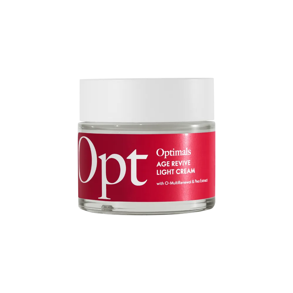 Лёгкий антивозрастной крем для лица Optimals