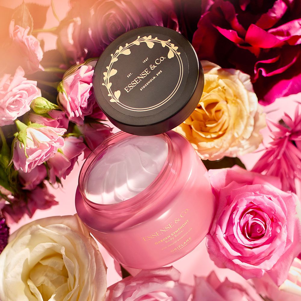 Крем-масло для тела с ароматом розы и фиалки Essense & Co. [Эссенс энд Коу]