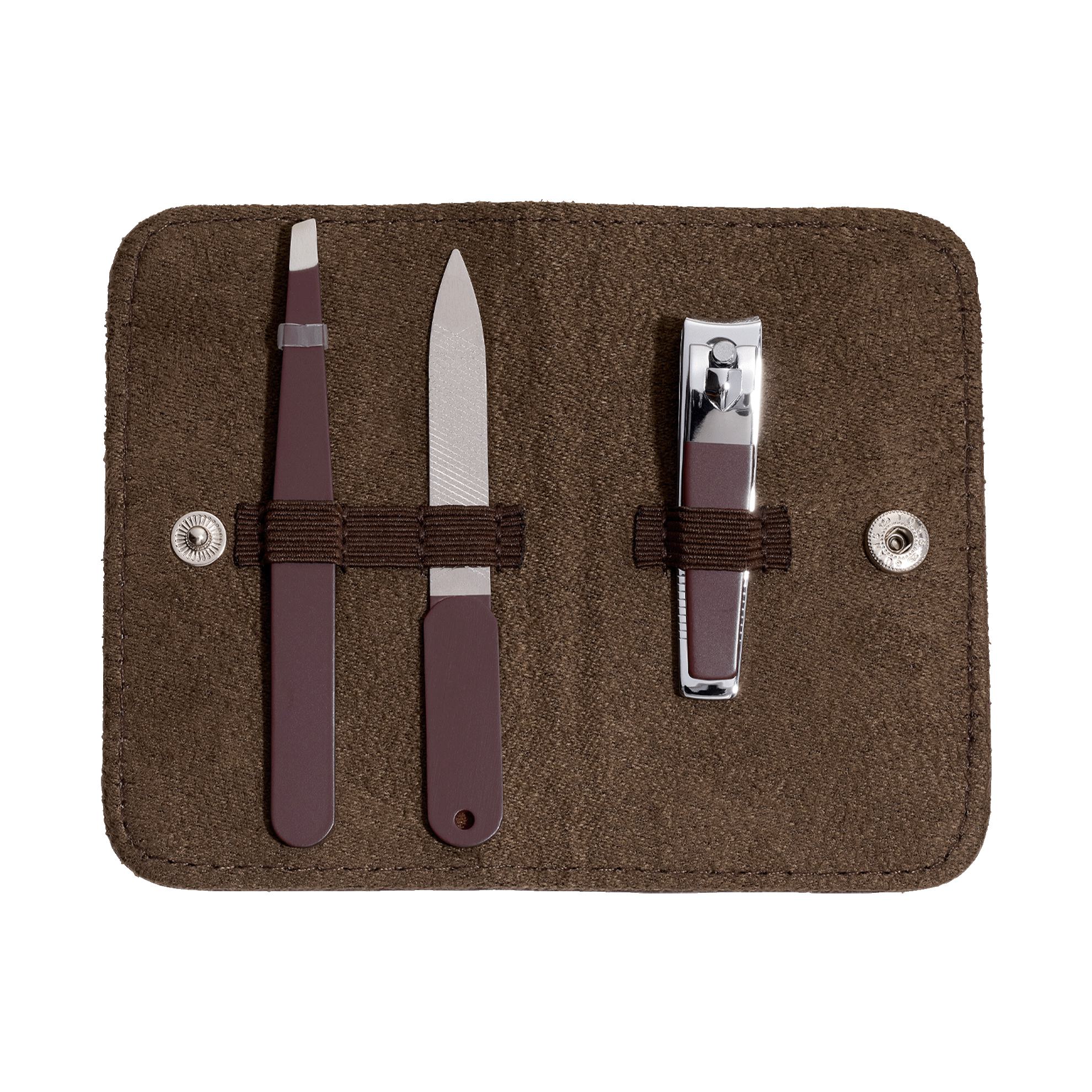 48045 Мужской набор для ухода за ногтями и бровями