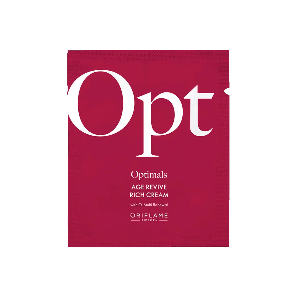 Насыщенный антивозрастной крем для лица Optimals (пробник)